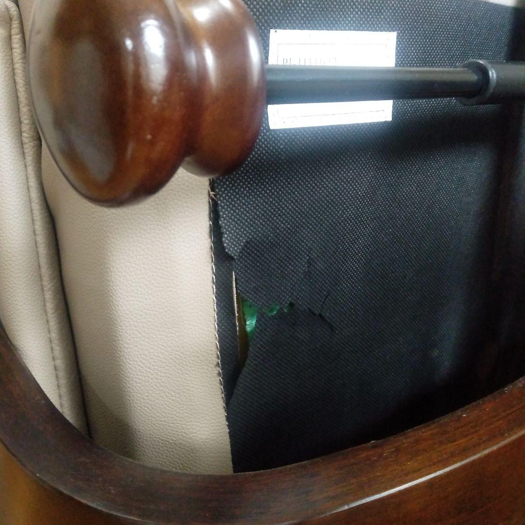 セット販売 ①本体 リクライニングチェアソファ オットマン 引取り可能