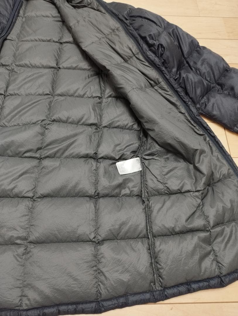 mont-bell フード付きダウンジャケット XL ブラック