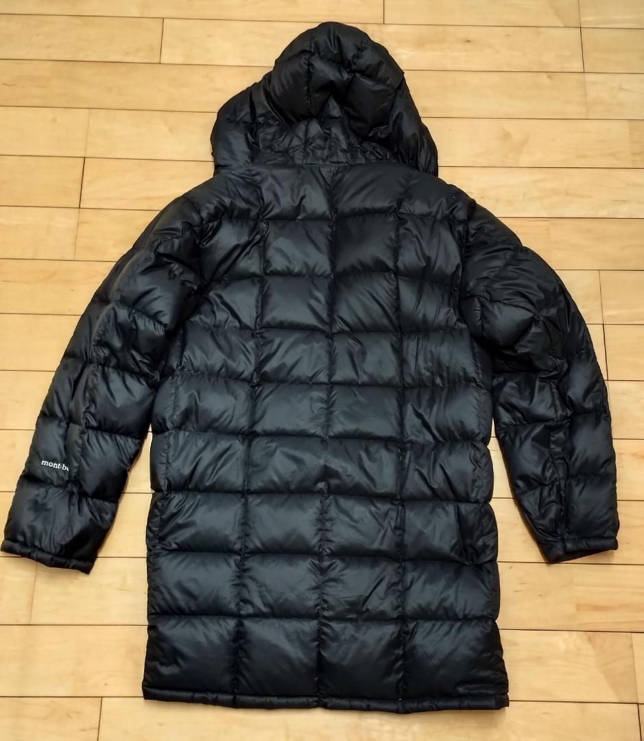 mont-bell フード付きダウンジャケット XL ブラック