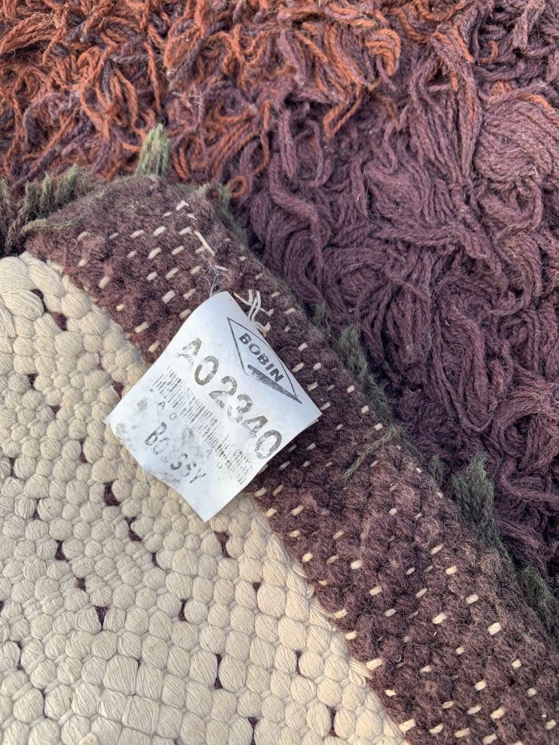 ヴィンテージ　ラグ（年代不明）