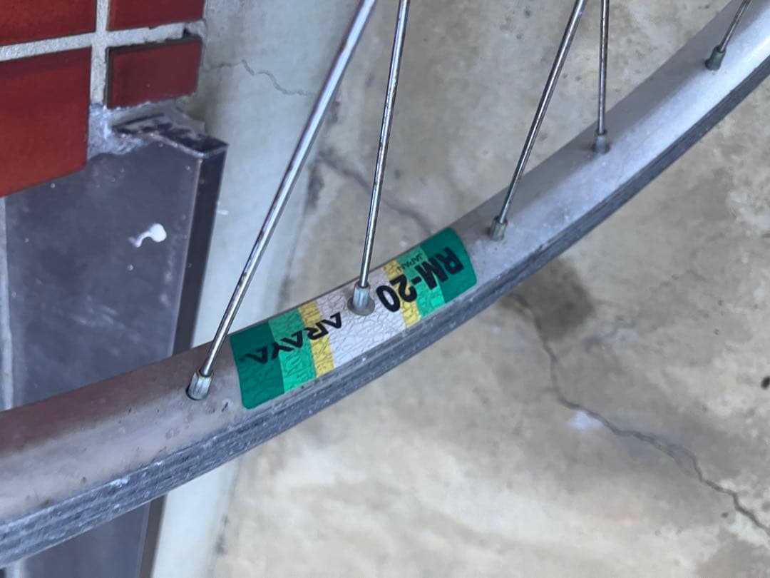 ARAYA RM-20 SHIMANO ハブ Oホイール 26インチ