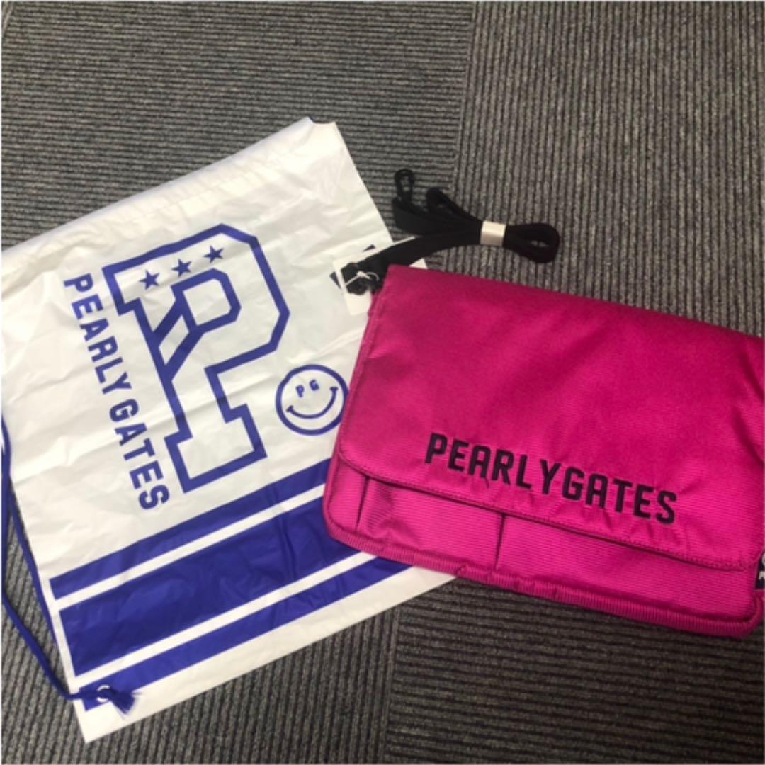 PEARLY GATES A4 クラッチバッグ パーリーゲイツのバッグ付き！