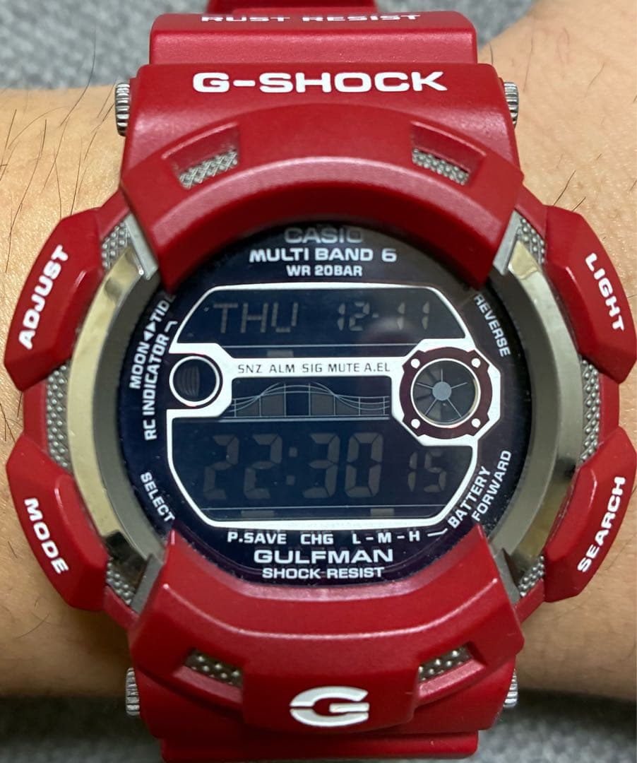 G-SHOCK ガルフマン レスキューレッド 美品