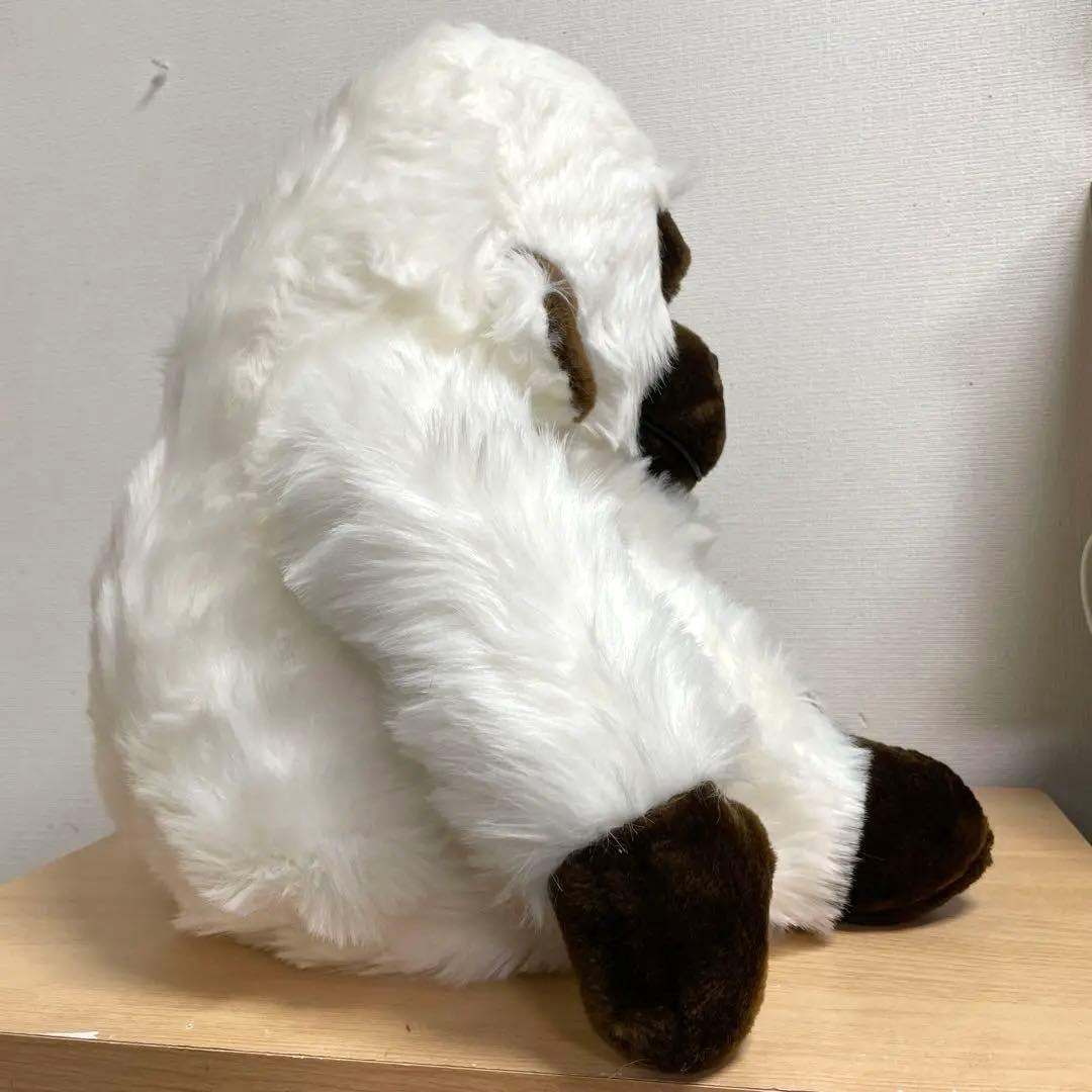 白いゴリラ　ビックサイズ　ビックゴリラ　美品　ゴリラぬいぐるみ　アニマル