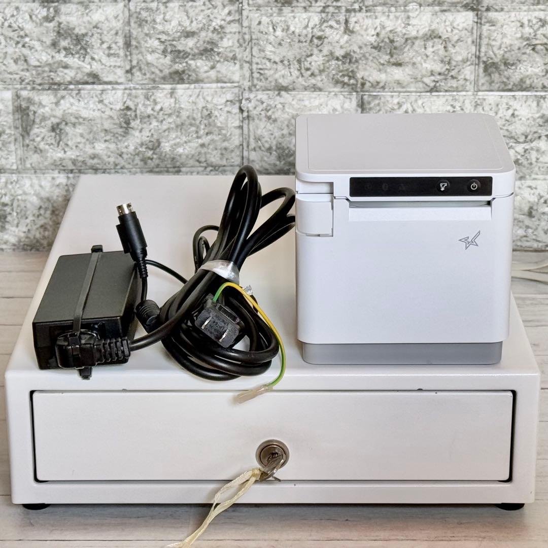 スター精密 「mc-Print3」エアレジ キャッシュドロアー付き