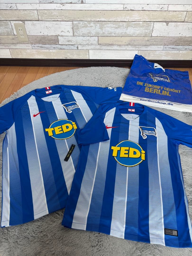 ヘルタベルリン　ユニフォーム　2018 親子セット　XL/S