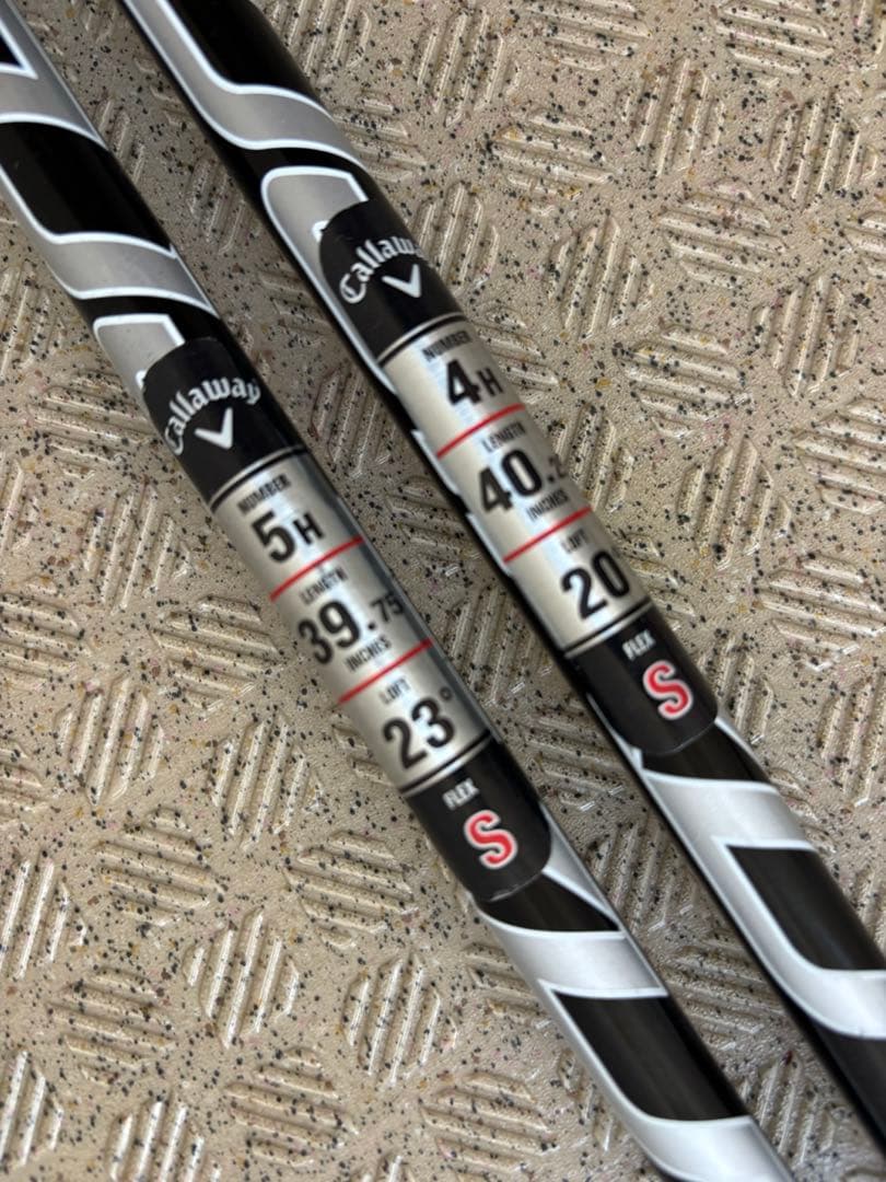 SPEEDER NX 40 （Ｓ） UT用2本　キャロウェイスリーブ付きシャフト