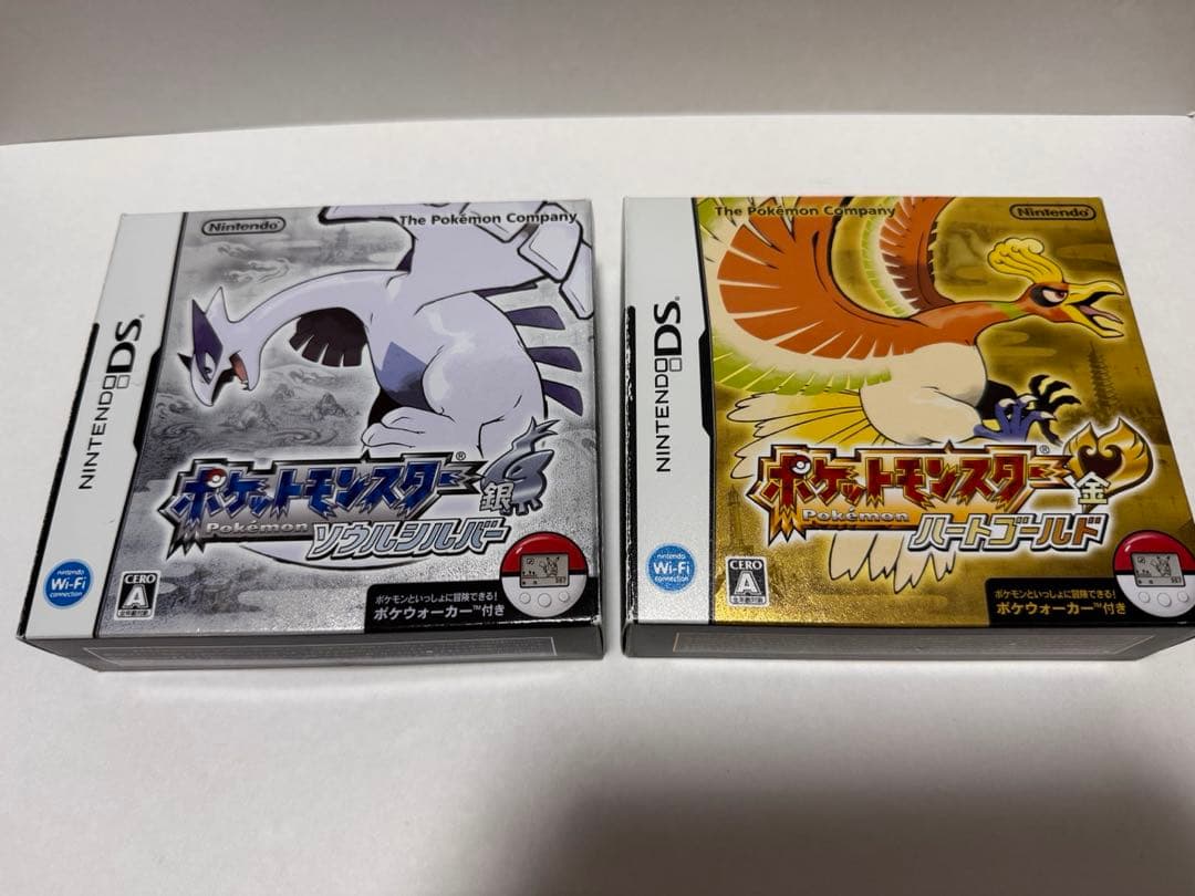 dsソフト　ハートゴールド　ソウルシルバー