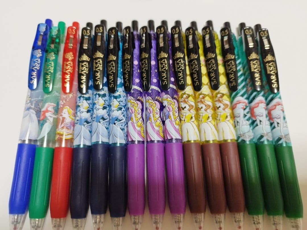 SARASA サラサクリップ ディズニープリンセス