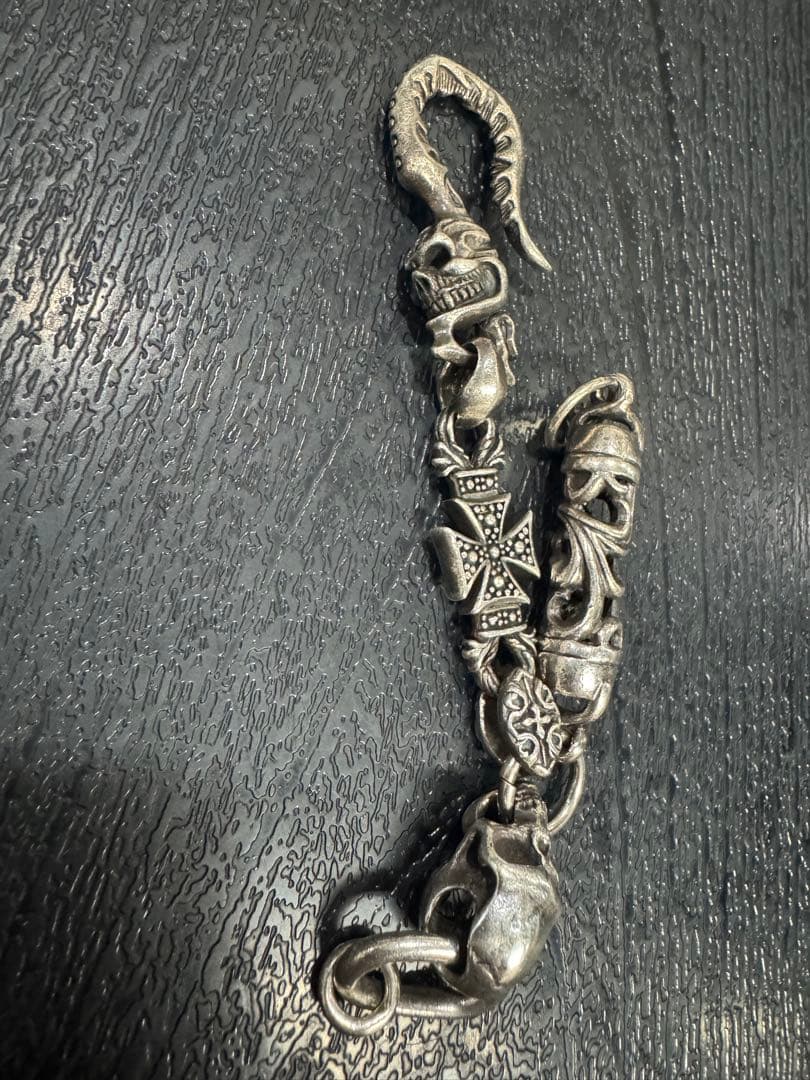 スカル　 キーホルダー シルバー 925