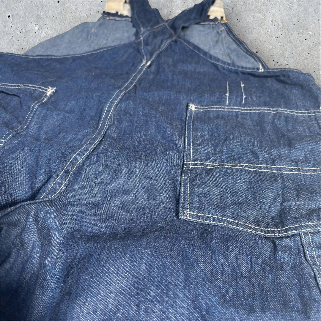 極美品　ビンテージ　CARTER’S 　ガチャポケ　耳付　デニム　オーバーオール