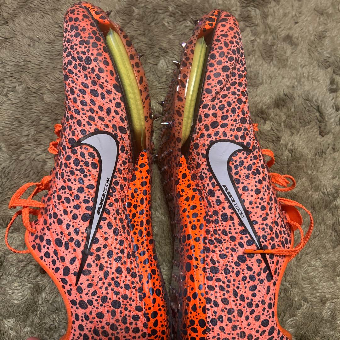 Nike スパイク・シューズ オレンジ/黒