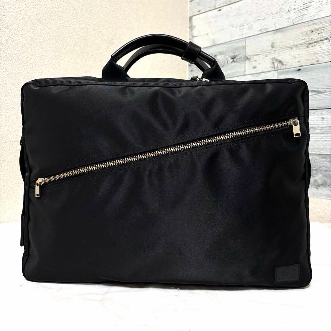 新品同様✨ポーターリフト ビジネスバッグ3way 2層 A4可 黒 吉田カバン