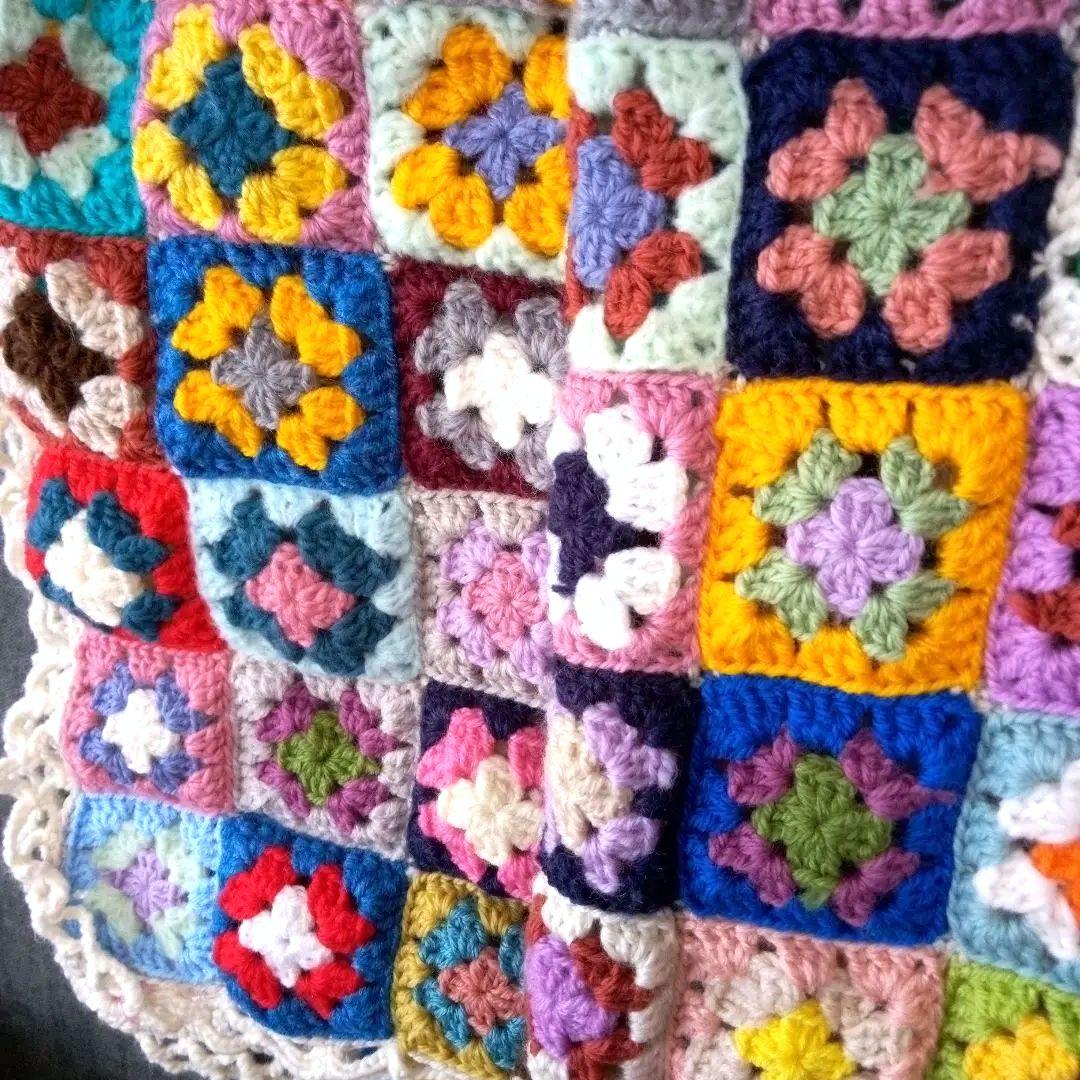 グラニースクエア　マルチカバー ハンドメイド