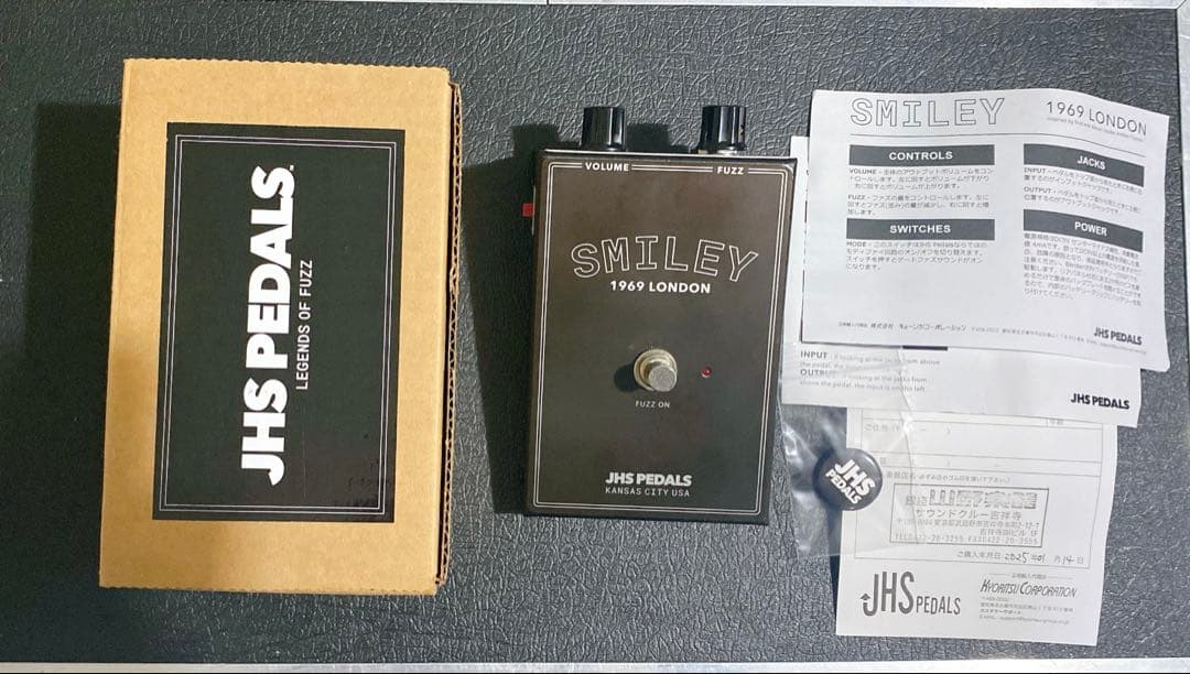 ギター JHS PEDALS SMILEY 1969 LONDON FUZZ