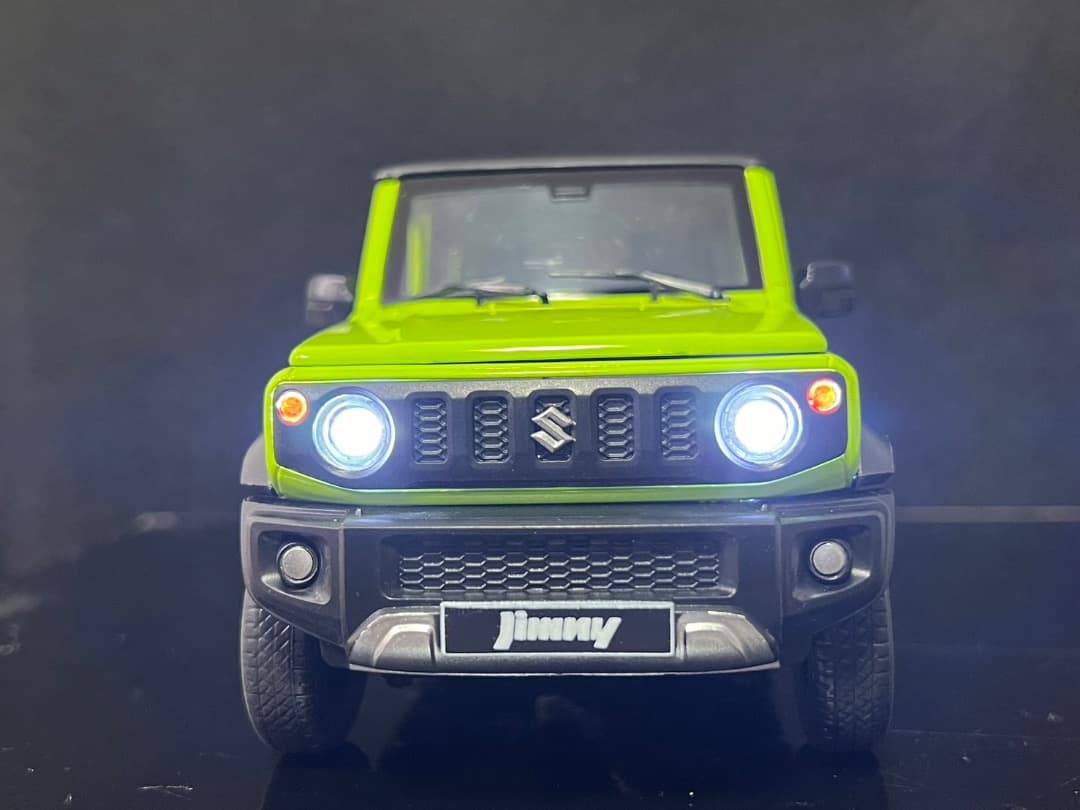 スズキ ジムニー ミニカー グリーン 1/18 H176