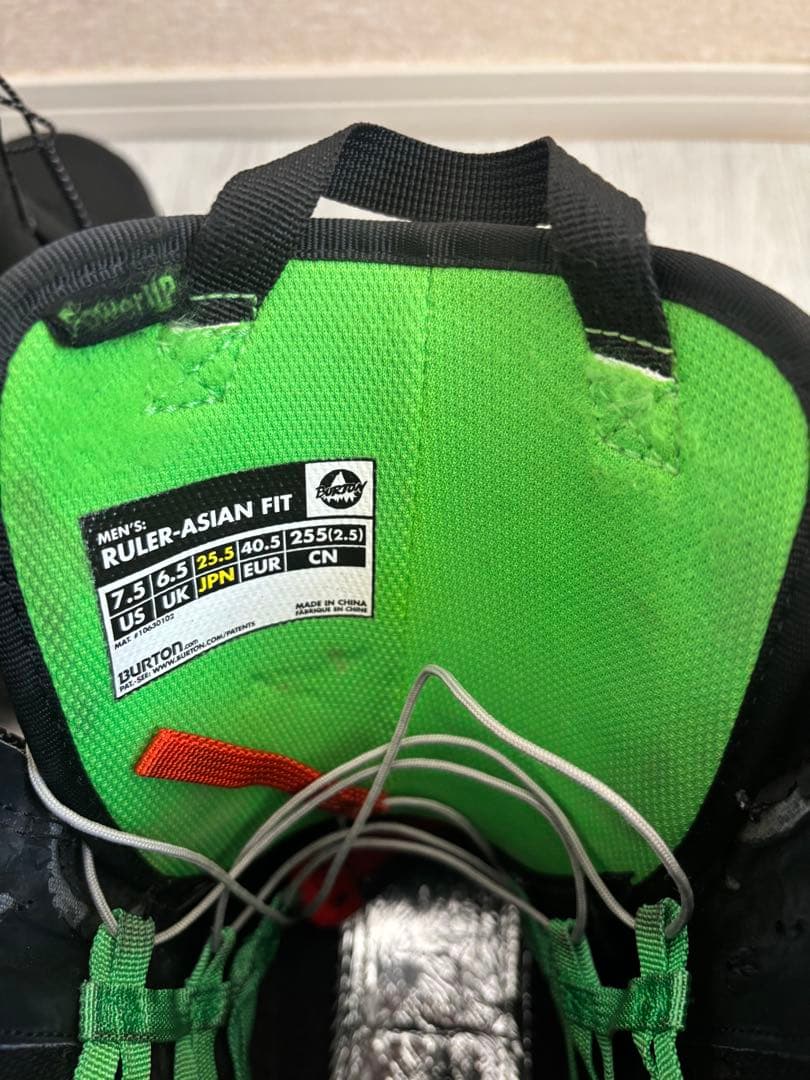 BURTON バートン RULER ルーラー アジアンフィット 25.5cm