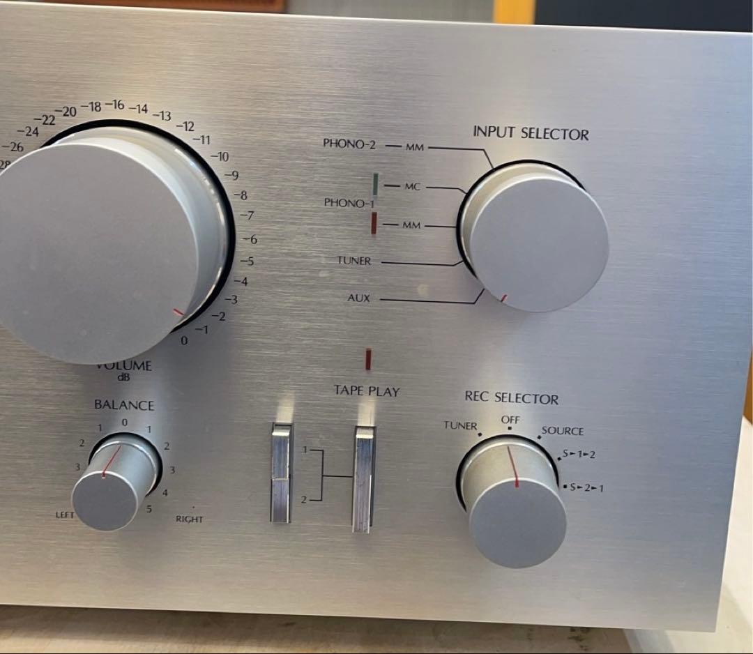 サンスイ AU-D607F プリメイン アンプ シルバー 動作品