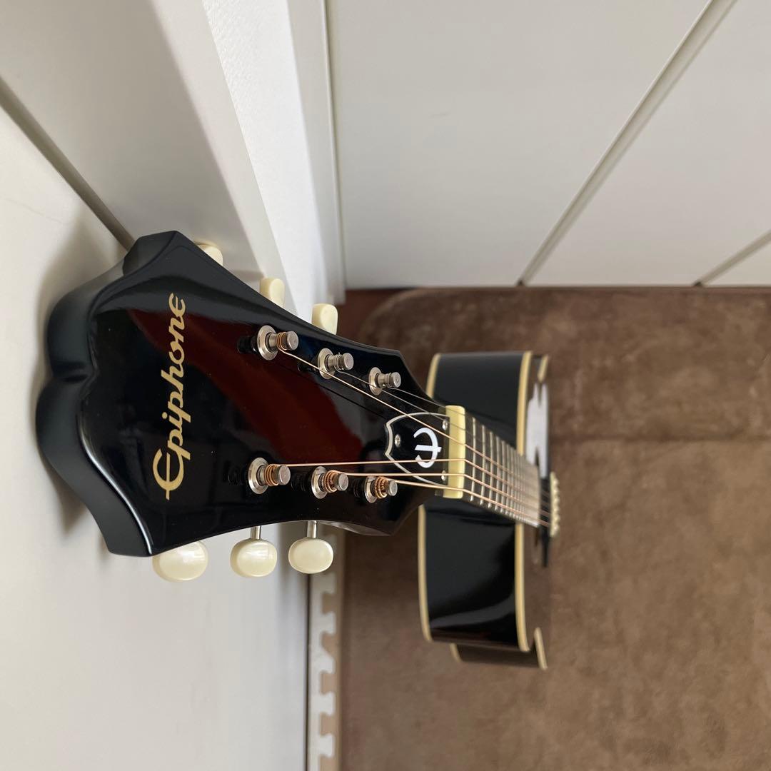 【希少モデル美品✨】純正ハードケース付　Epiphone EJ-45 EB