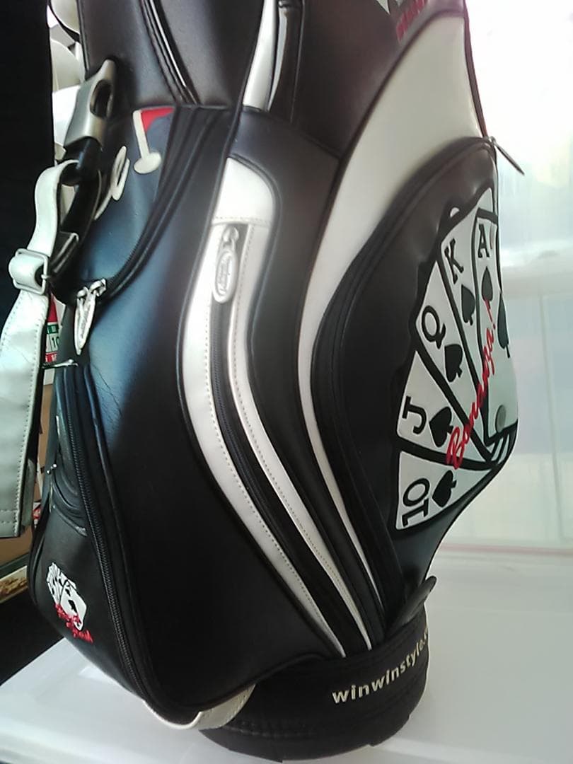 WINWINSTYLE　ウィンウィンスタイル　ゴルフ　キャディバッグ　トランプ