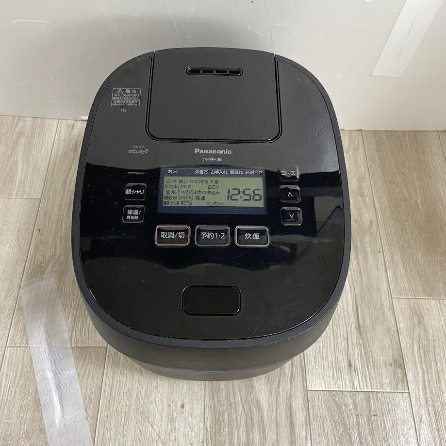【AJ】Panasonic SR-MPA180-K 炊飯器 1升 可変圧力IH式