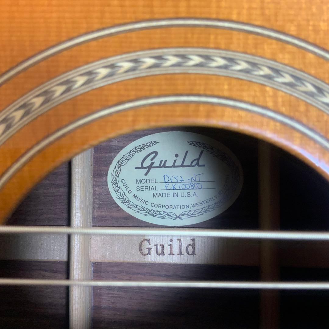 【希少】GUILD ギルド DV52 NT アコースティック ギター DV-52
