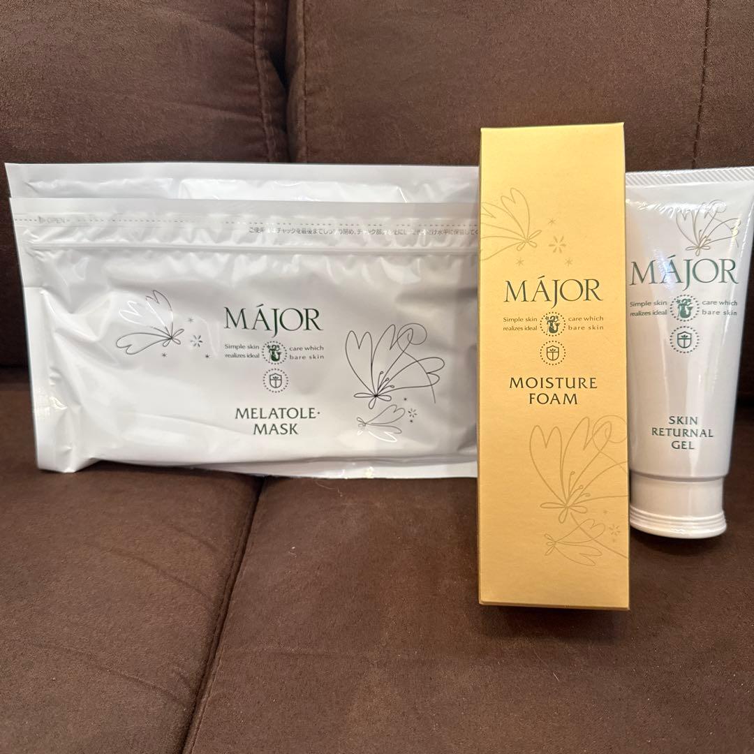 スキンケアセット メラトールマスク・モイスチャーフォーム・スキンリターナルジェル