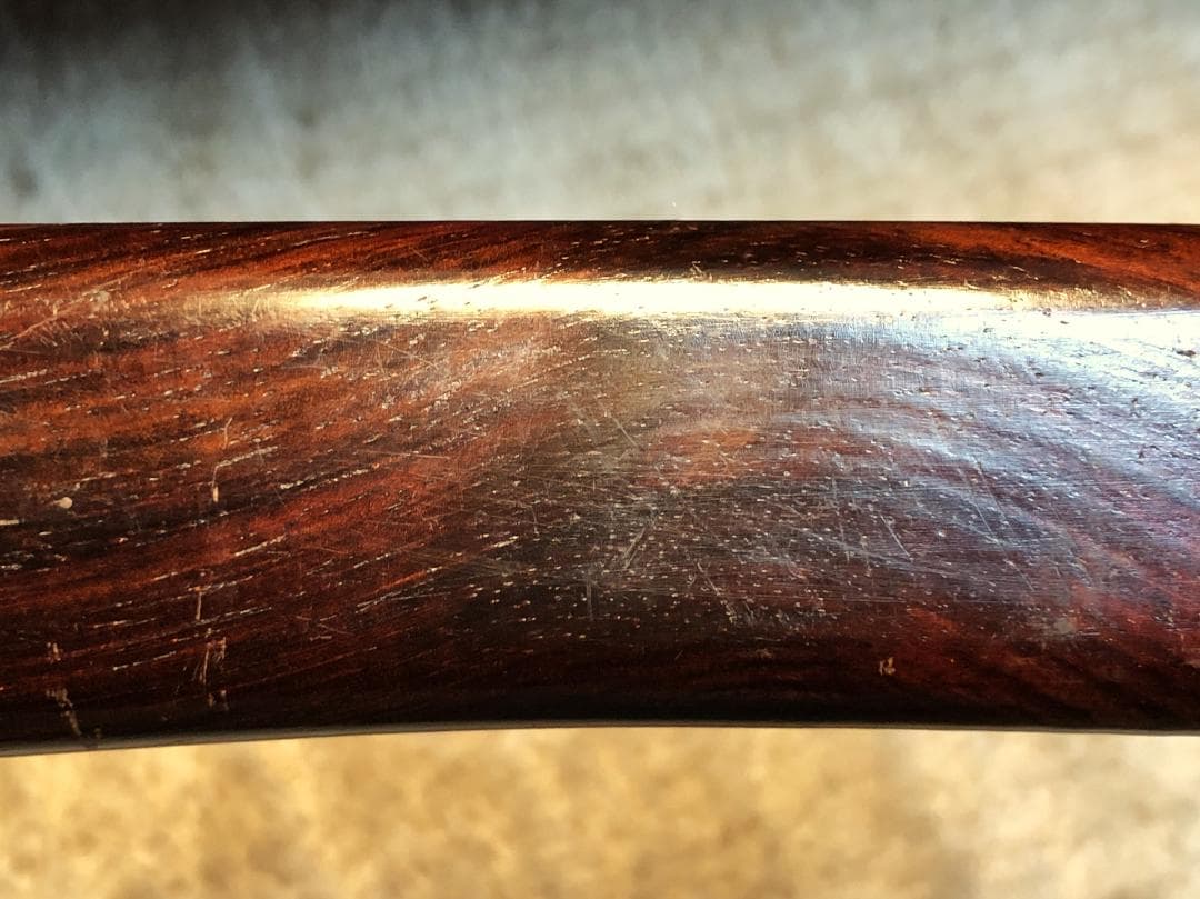 【 黒檀茶刀 】　江戸～昭和初期