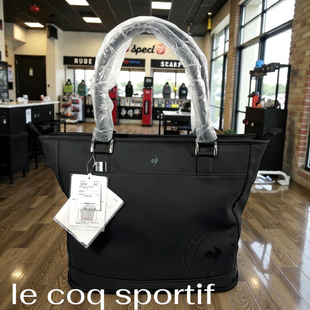 le coq sportif ブラックトートバッグ