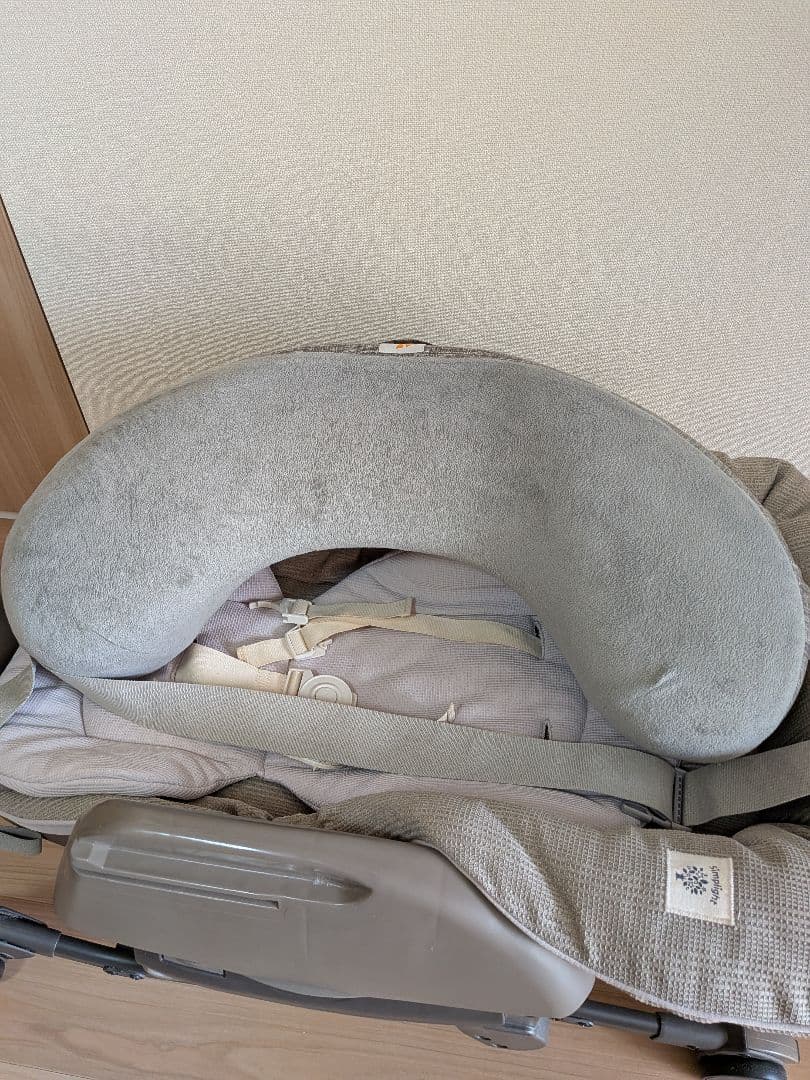 【すー★】コンビ ネムリラ マーブルベージュ ハイローチェア★エルゴ授乳ク