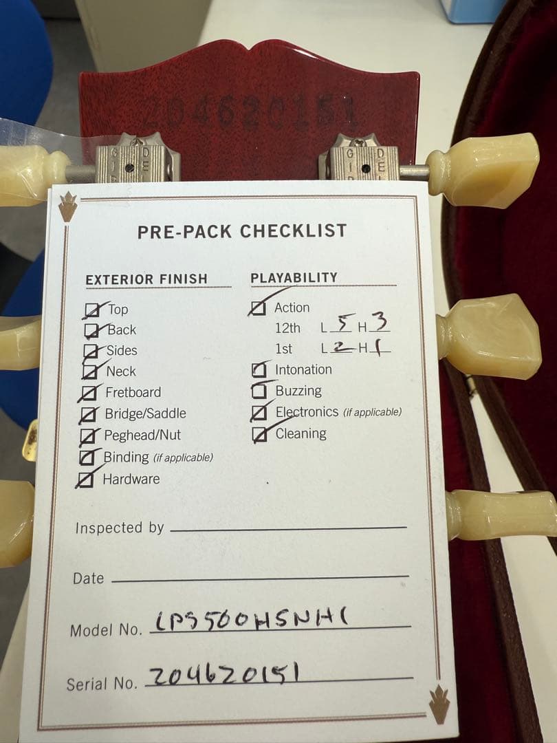 いんぐ2641Gibson Les Paul Standard 50s