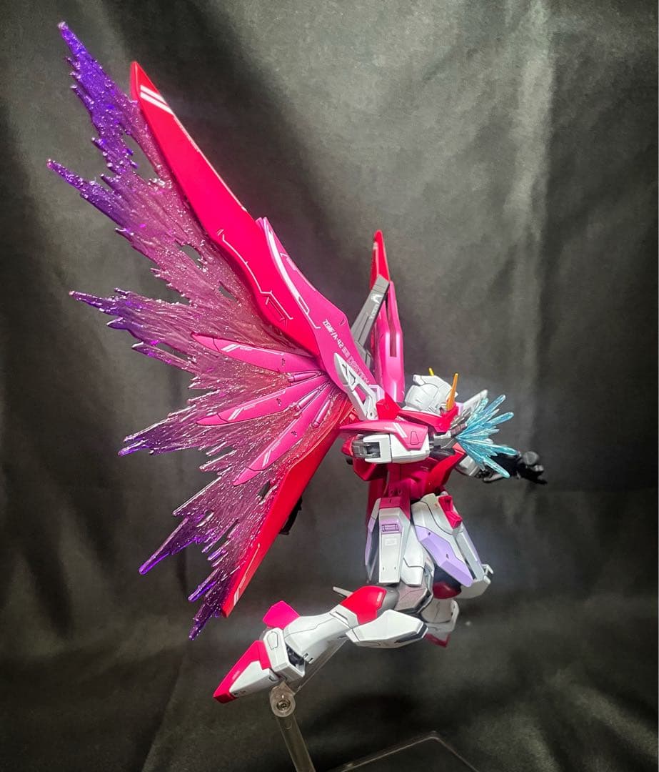 N*T様 ガンプラ完成品HG デスティニーガンダムspecⅡ & ゼウスシルエッ