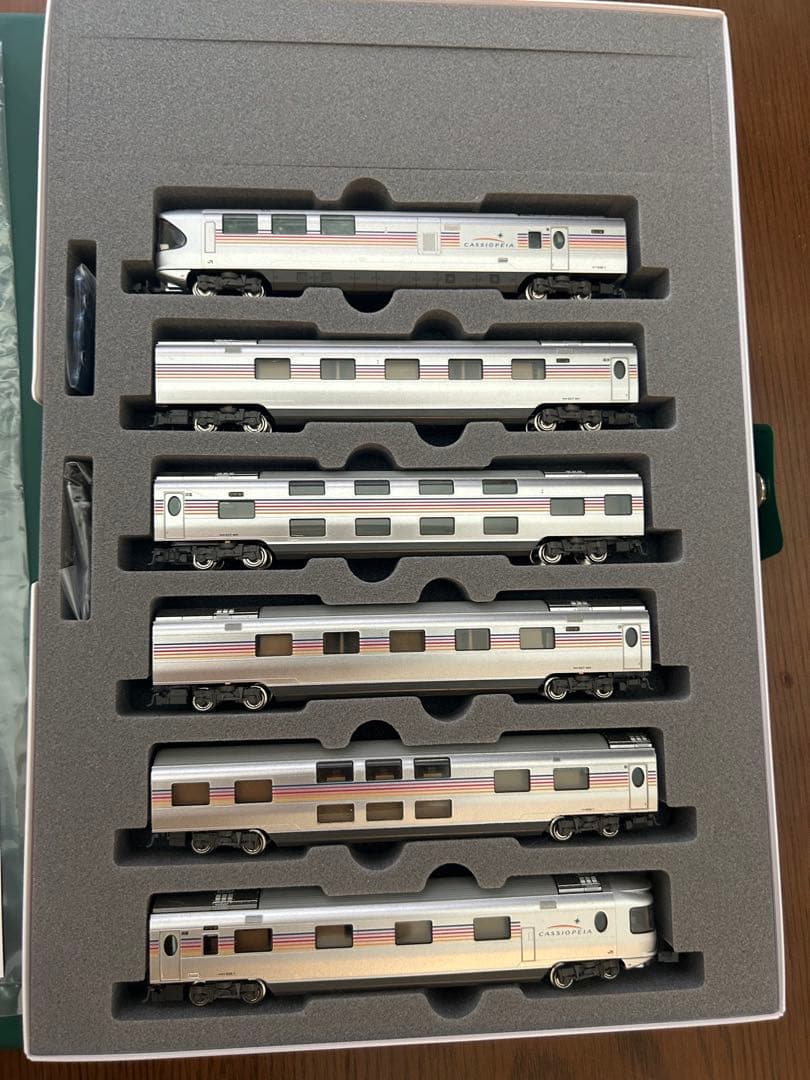 【室内灯付き】TOMIX E26系カシオペア 基本6両セット 美品 Nゲージ