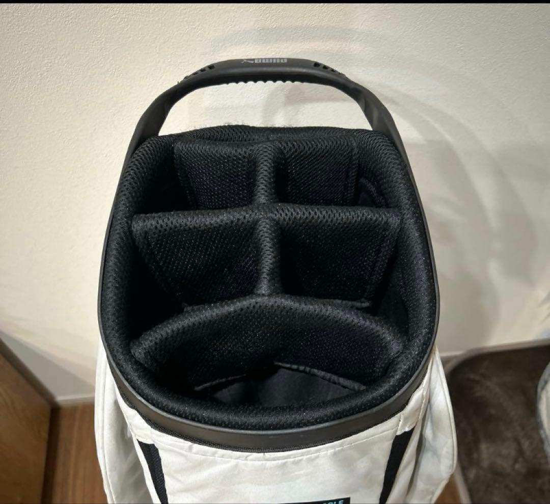 PUMA プーマ 軽量 9.5型 6分割 キャディバッグ カモフラージュ柄