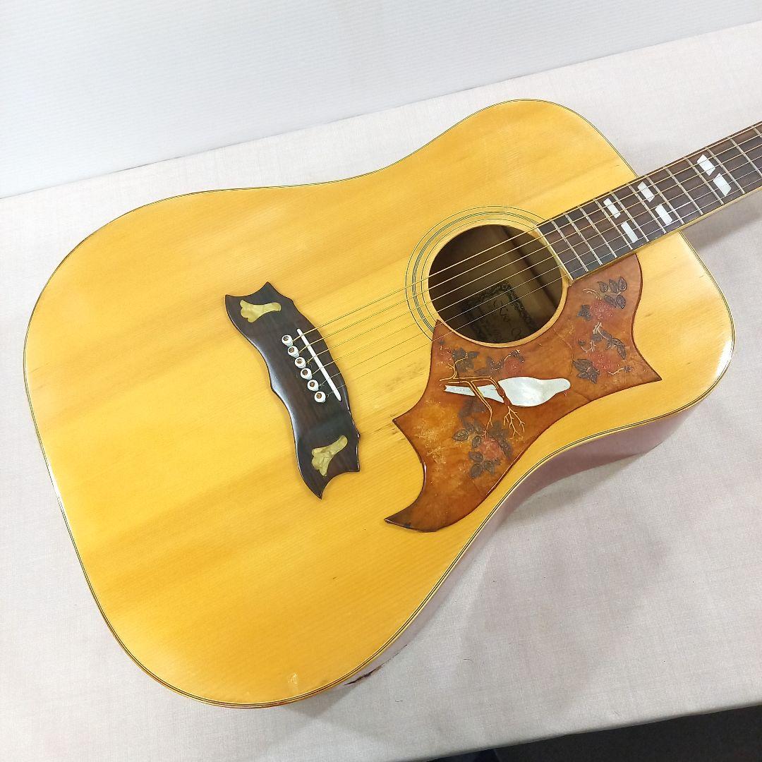 ジャンク Kiso-Suzuki アコースティックギター W-65DA 日本製