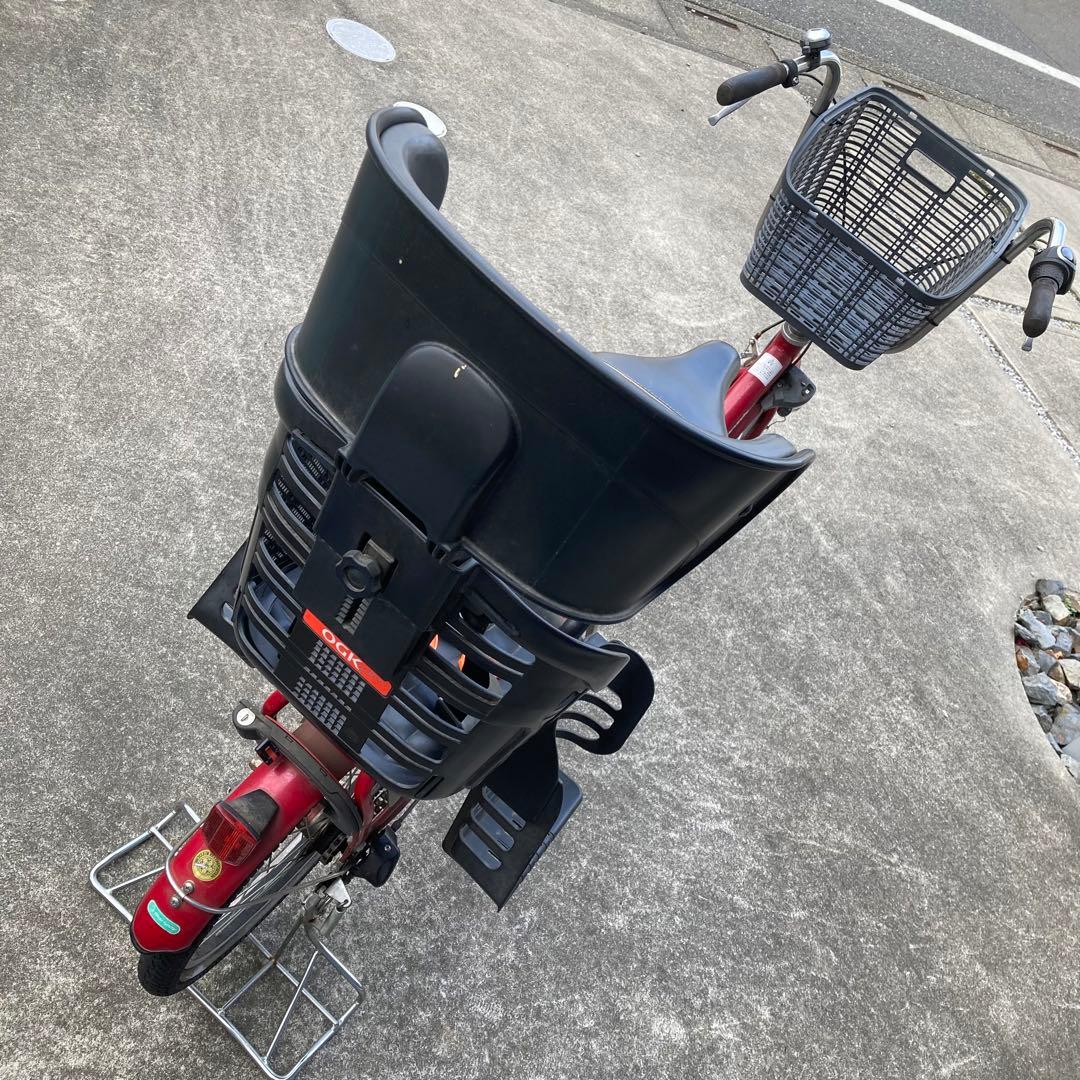 丸石サイクル ふらっかーず 赤 20インチ 子供乗せ自転車 非電動 マルイシ