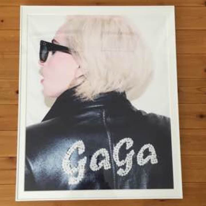 レディ・ガガ×テリー・リチャードソン プリント 額装済