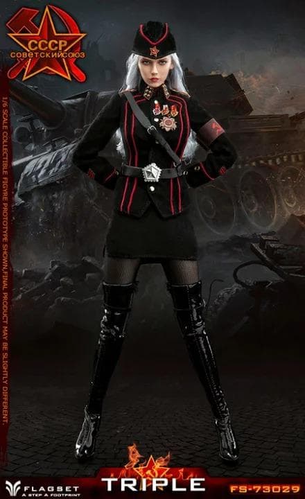 レッドアラート ソビエト軍女性将校カチューシャ 1/6スケールタイプホットトイズ