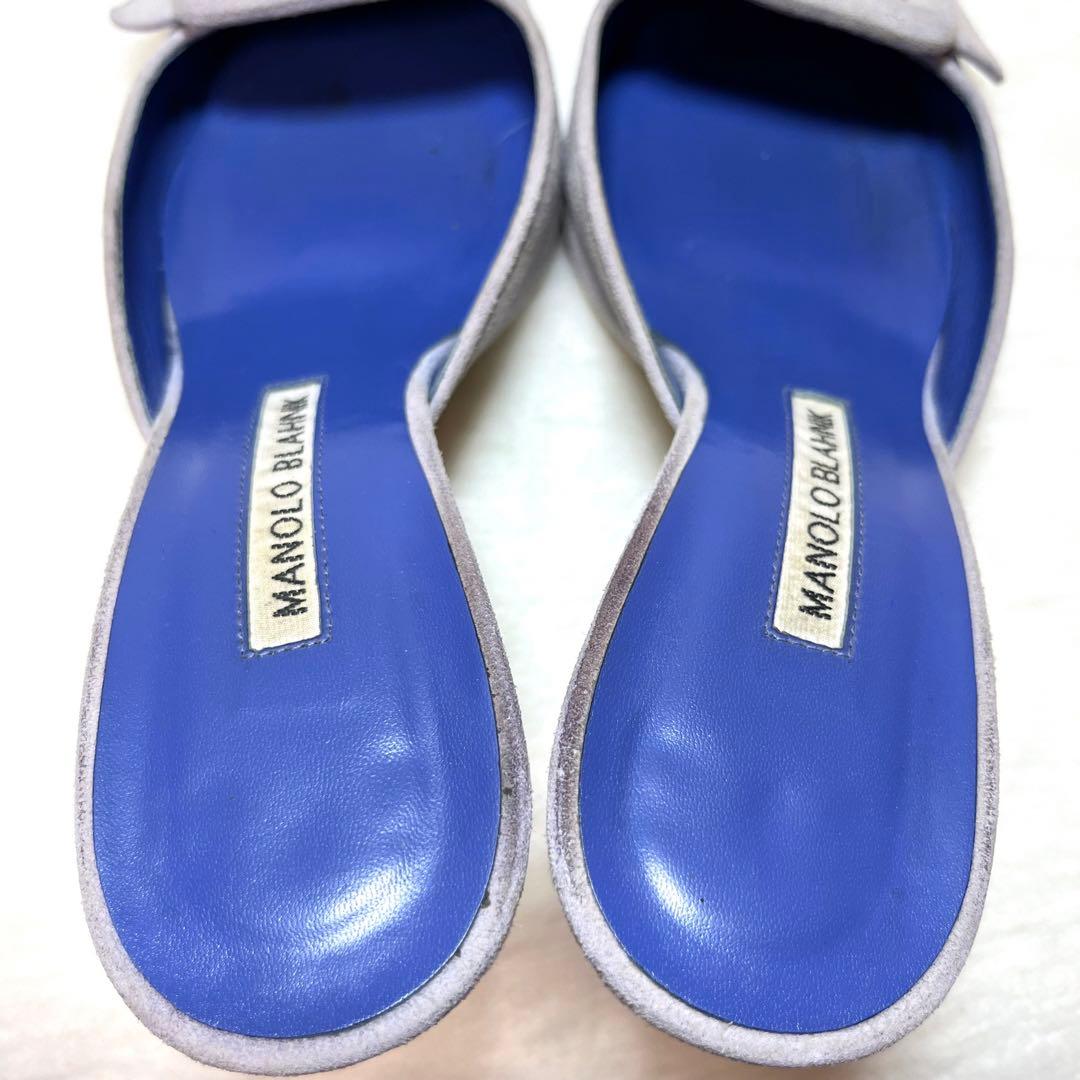 保存袋付★マノロブラニク　メイセール　ミュール　サンダル　サイズ37