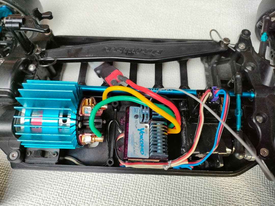 タミヤ TB03 OP多数　2.４GHｚプロポ、メカ一式セット