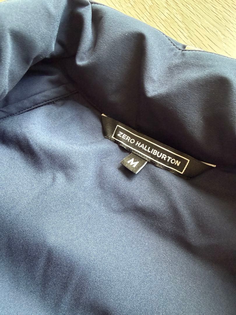 ZERO HALLI BURTON ゴルフウェアM ネイビー　セットアップ