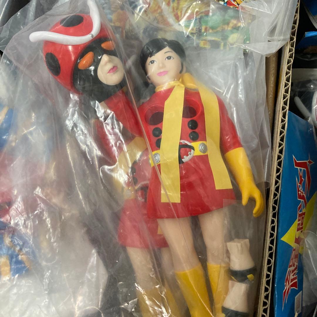 在庫最後 電波人間タックル　ソフビ人形 26cm ミサイル塗装版