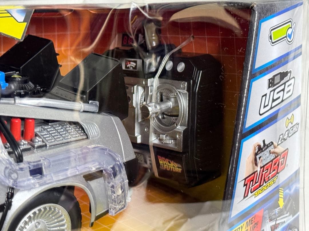 Jada Toys バックトゥザフューチャー 1/16 デロリアン ラジコン