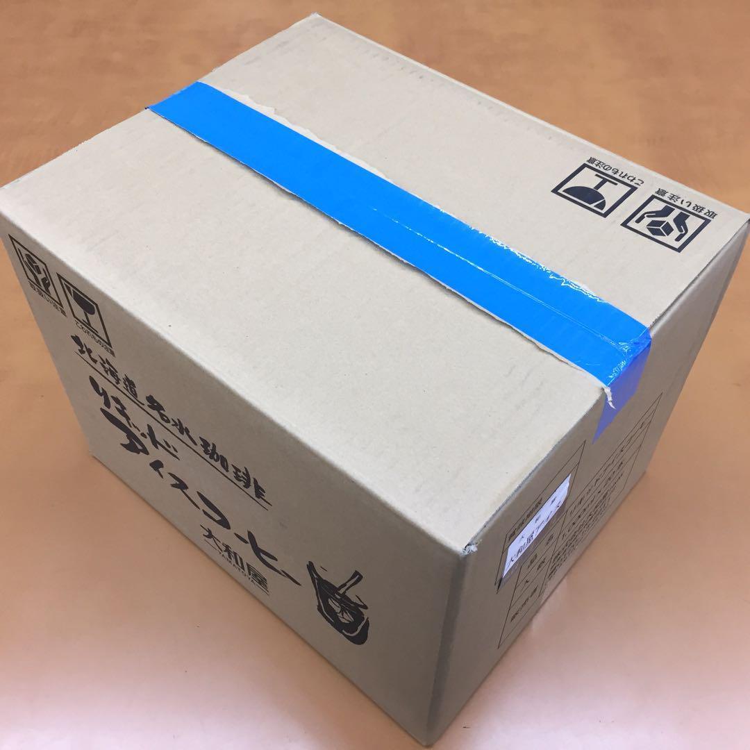 大和屋 16本入 ボトルアイス コーヒー アイス珈琲 炭火 焙煎 暑中 残暑