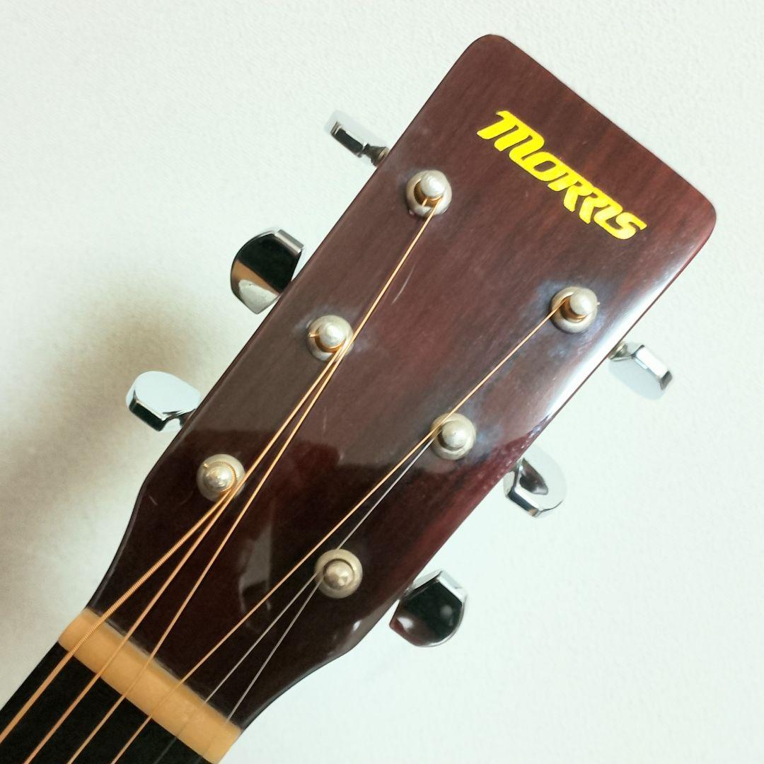 MORRIS　MF-201　ヴィンテージ アコースティックギター　弦は新品！