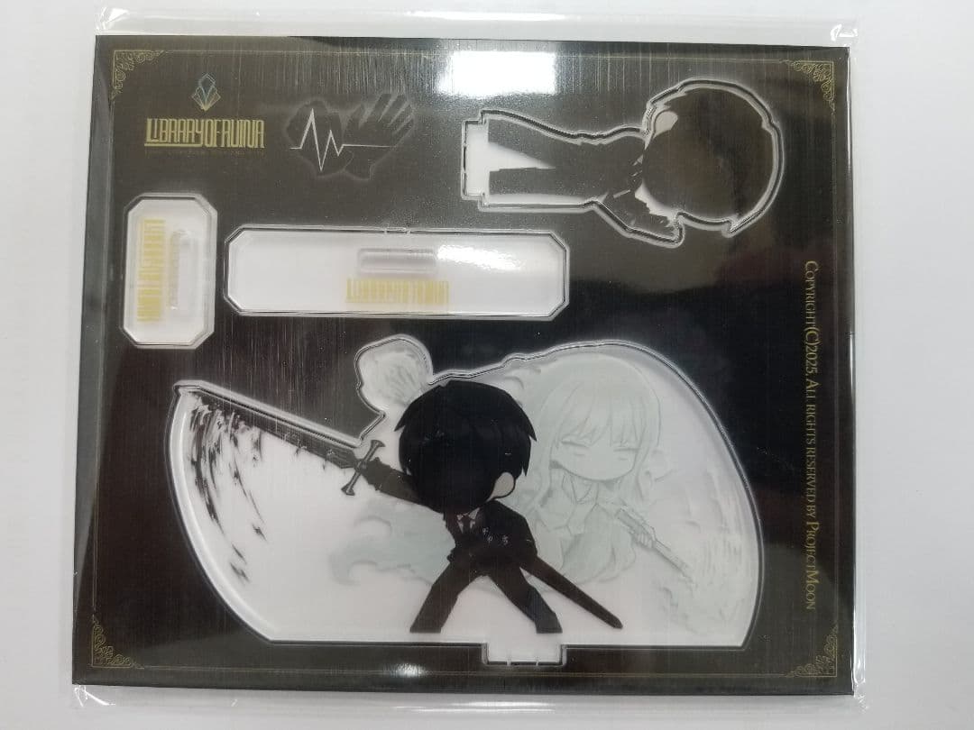 ライブラリーオブルイナ　ハムハムパンパン　アクリルスタンド　黒い沈黙　ローラン
