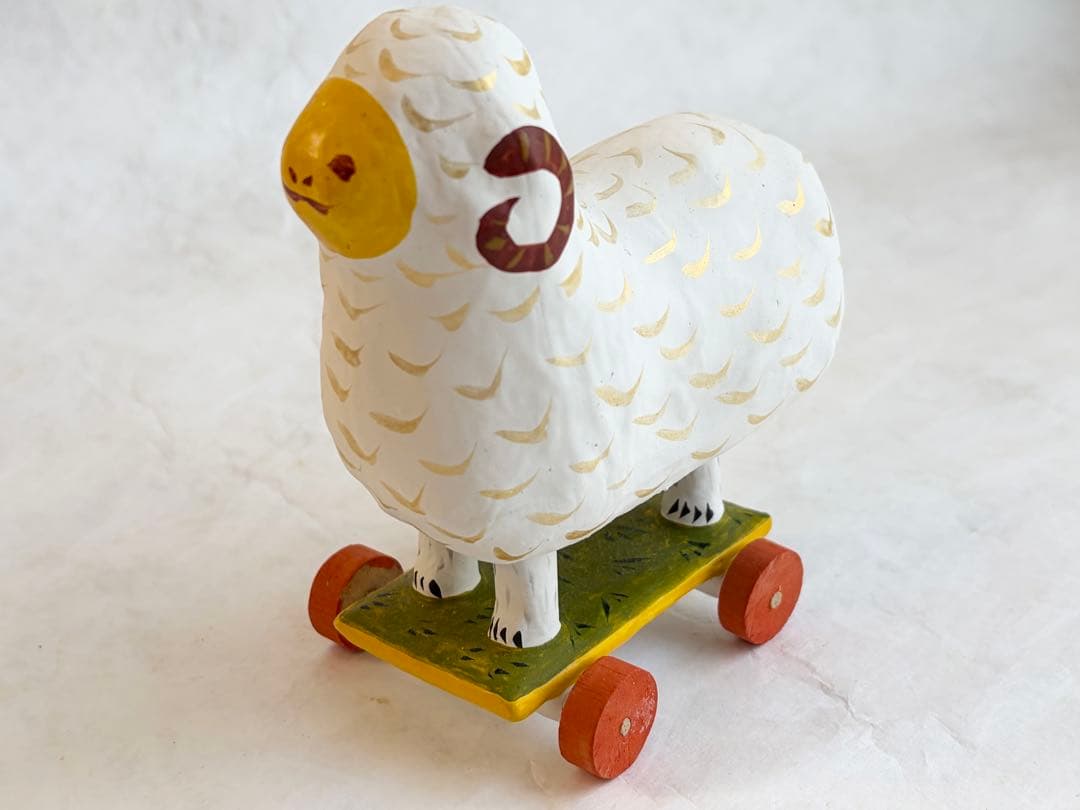 [美品・未使用]玩具ロードワークス 豊永盛人さんの張子作品