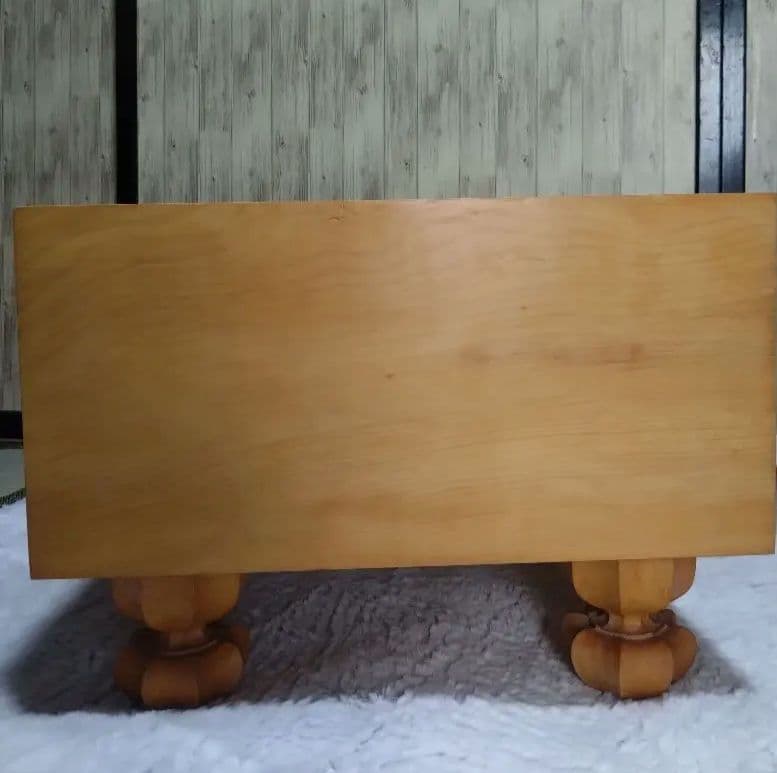 値下げ【囲碁】国産本榧　囲碁盤7.4寸板目　本蛤白石　那智黒石29号　囲碁セット