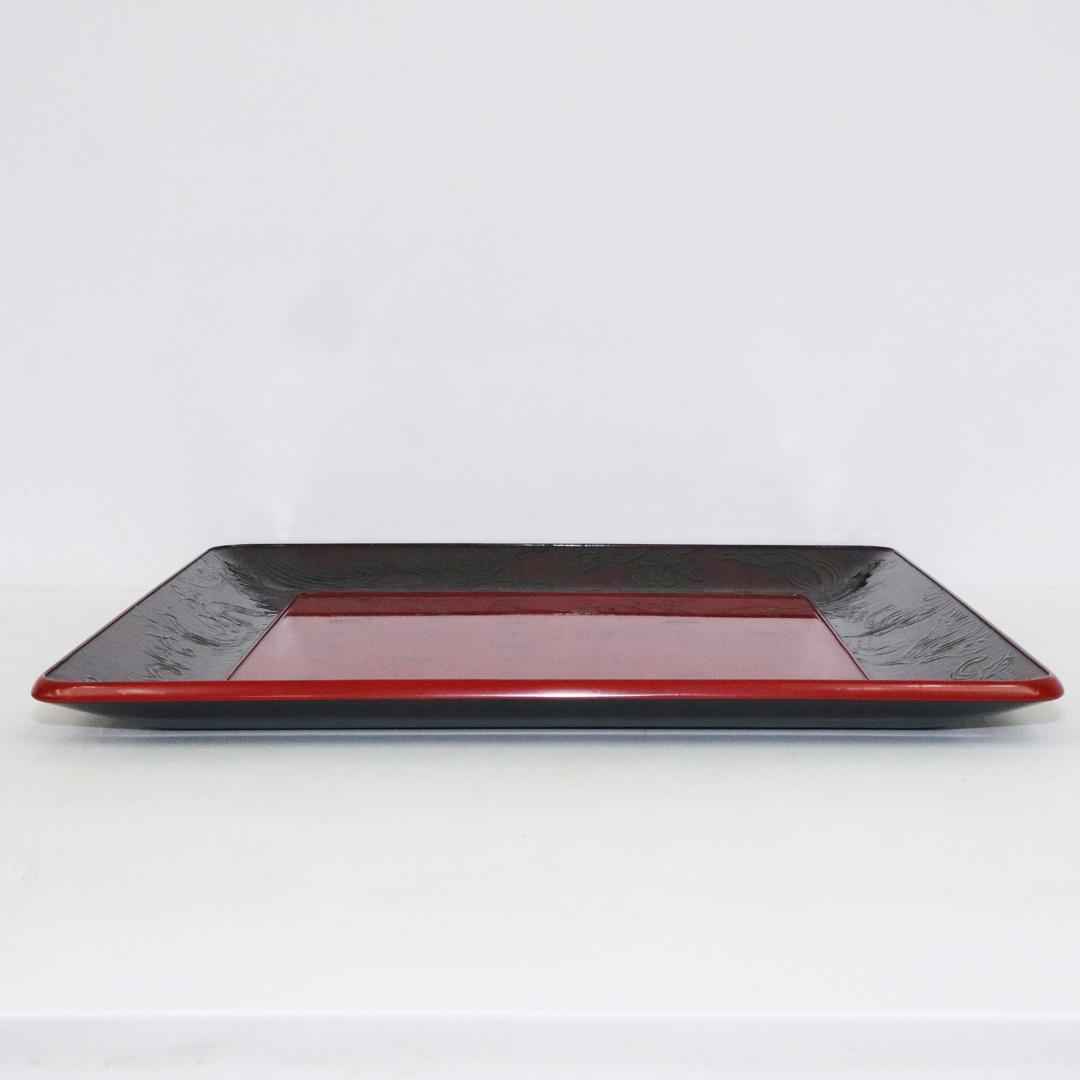 高岡漆器　勇助塗 石井祐介 造　お盆　5客　共箱