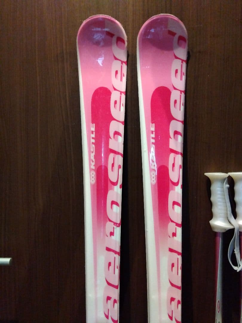 KASTLE/学生・レディース用/スキーセット/メンテ・WAX済み✔